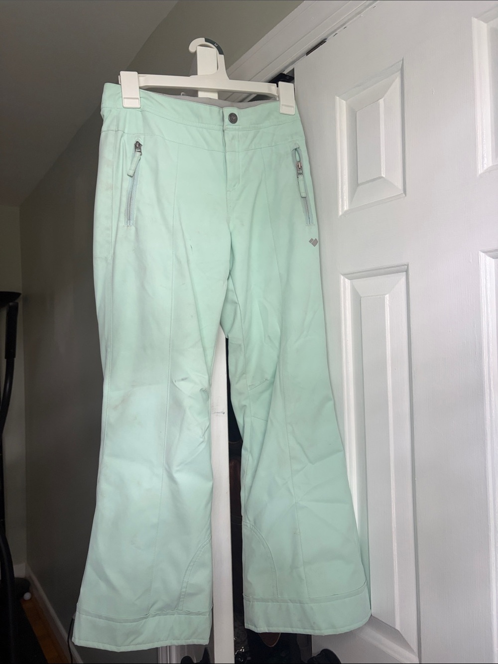 Mint Green Women's Ski Pants